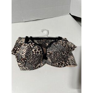 Basic Universal Padded Pushup Bra & Boy Shorts Lingerie removal straps 38C NWT